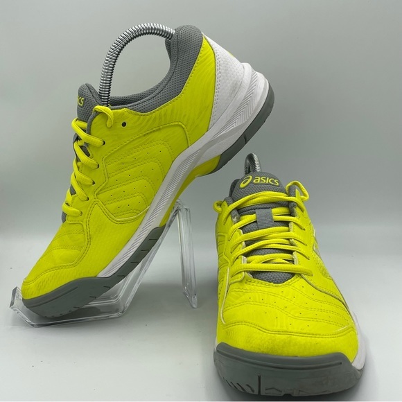Asics Shoes - Asics Womens Size 8 Safety Yellow and Grey Sneakers